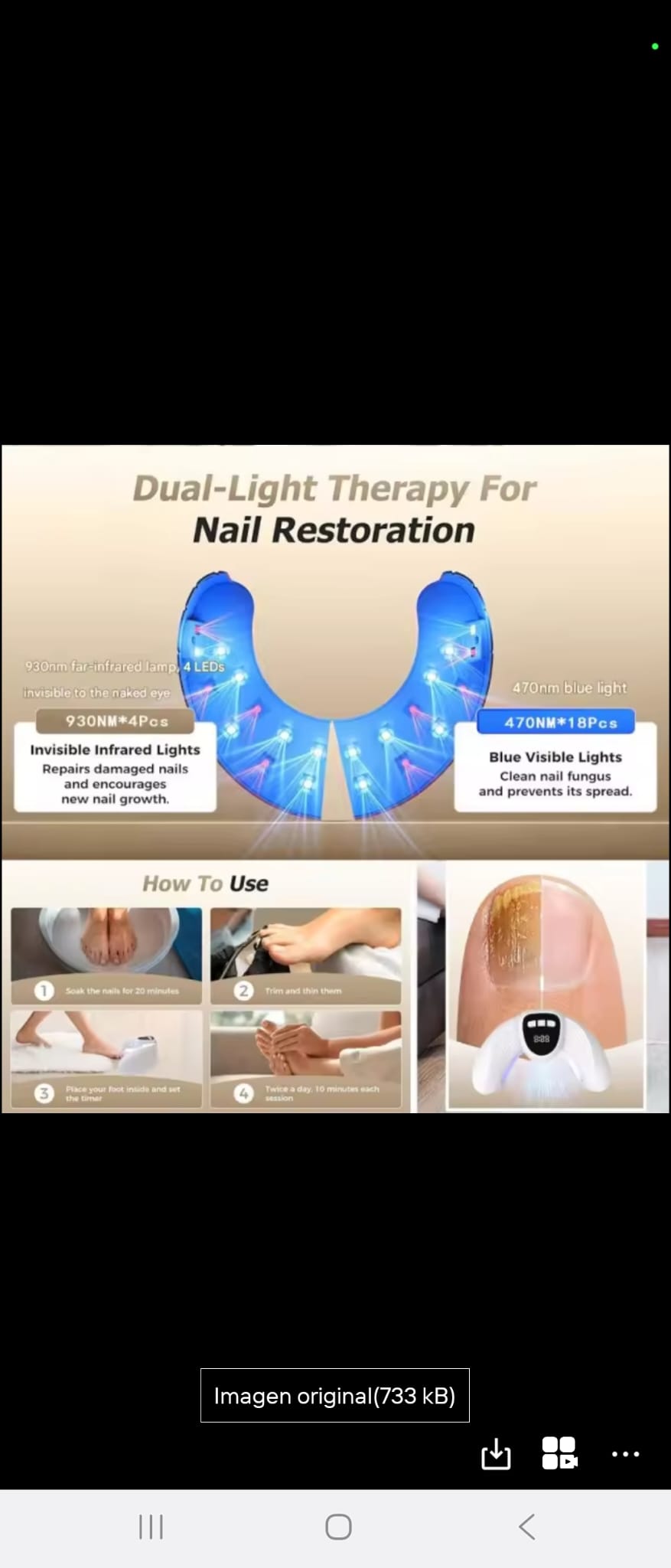 LAMPARA PARA HONGOS - Imagen 3